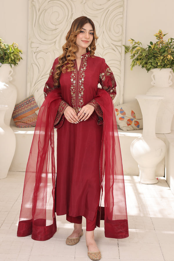 Burgundy bloom