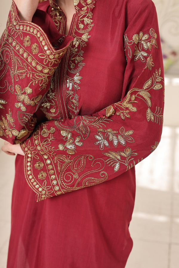 Burgundy bloom